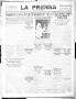 Newspaper: La Prensa (San Antonio, Tex.), Vol. 4, No. 678, Ed. 1 Saturday, Decem…