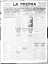Primary view of La Prensa (San Antonio, Tex.), Vol. 5, No. 832, Ed. 1 Wednesday, February 14, 1917