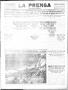 Newspaper: La Prensa (San Antonio, Tex.), Vol. 3, No. 434, Ed. 1 Monday, January…