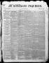 Thumbnail image of item number 1 in: 'The Gonzales Inquirer. (Gonzales, Tex.), Vol. 1, No. 45, Ed. 1 Saturday, April 8, 1854'.