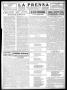 Thumbnail image of item number 3 in: 'La Prensa (San Antonio, Tex.), Vol. 8, No. 2,409, Ed. 1 Wednesday, November 16, 1921'.