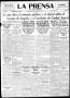Newspaper: La Prensa (San Antonio, Tex.), Vol. 6, No. 1591, Ed. 1 Wednesday, Jun…