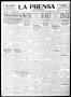 Newspaper: La Prensa (San Antonio, Tex.), Vol. 7, No. 1919, Ed. 1 Tuesday, July …