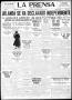 Primary view of La Prensa (San Antonio, Tex.), Vol. 6, No. 1445, Ed. 1 Wednesday, January 22, 1919