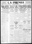 Primary view of La Prensa (San Antonio, Tex.), Vol. 8, No. 2,354, Ed. 1 Thursday, September 22, 1921