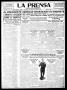 Primary view of La Prensa (San Antonio, Tex.), Vol. 8, No. 2,425, Ed. 1 Friday, December 2, 1921