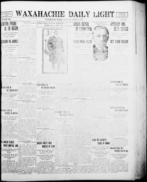 Primary view of object titled 'Waxahachie Daily Light (Waxahachie, Tex.), Vol. 21, No. 296, Ed. 1 Thursday, March 5, 1914'.