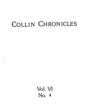Primary view of object titled 'Collin Chronicles, Volume 6, Number 4, June 1986'.