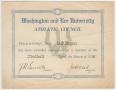 Primary view of [Football Certificate for B.D. Bryan]