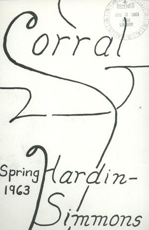 Primary view of object titled 'The Corral, Volume 12, Number 2, Spring, 1963'.