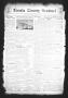 Primary view of Zavala County Sentinel (Crystal City, Tex.), Vol. 27, No. 3, Ed. 1 Friday, June 3, 1938