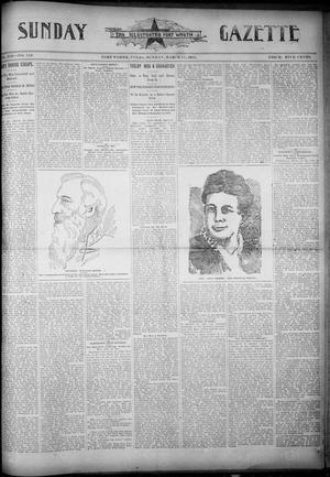 Primary view of object titled 'Fort Worth Gazette. (Fort Worth, Tex.), Vol. 19, No. 112, Ed. 2, Sunday, March 17, 1895'.