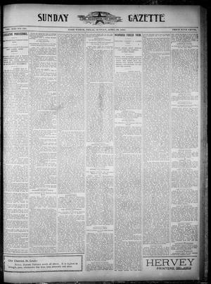 Primary view of object titled 'Fort Worth Gazette. (Fort Worth, Tex.), Vol. 19, No. 154, Ed. 2, Sunday, April 28, 1895'.