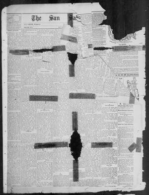 Primary view of object titled 'The San Saba News. (San Saba, Tex.), Vol. 16, No. 31, Ed. 1, Friday, June 13, 1890'.