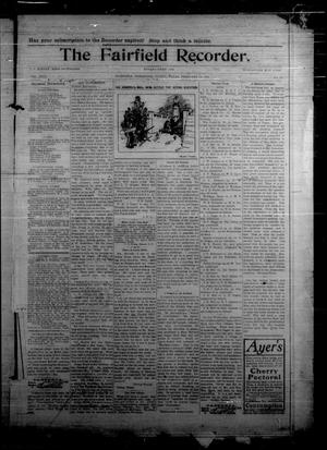 Primary view of object titled 'The Fairfield Recorder. (Fairfield, Tex.), Vol. 29, No. 22, Ed. 1 Friday, February 24, 1905'.