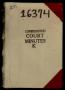 Book: Travis County Clerk Records: Commissioners Court Minutes K