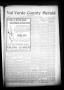 Thumbnail image of item number 1 in: 'Val Verde County Herald and Del Rio Record-News (Del Rio, Tex.), Vol. 20, No. 16, Ed. 1 Friday, August 2, 1907'.