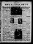 Newspaper: The Llano News (Llano, Tex.), Vol. 78, No. 13, Ed. 1 Thursday, Februa…