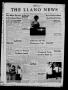 Newspaper: The Llano News (Llano, Tex.), Vol. 78, No. 21, Ed. 1 Thursday, April …