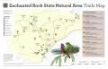 Map: Enchanted Rock State Natural Area: Trails Map