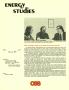 Journal/Magazine/Newsletter: Energy Studies, Volume 1, Number 4, February 1976