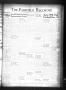 Newspaper: The Fairfield Recorder (Fairfield, Tex.), Vol. 78, No. 11, Ed. 1 Thur…