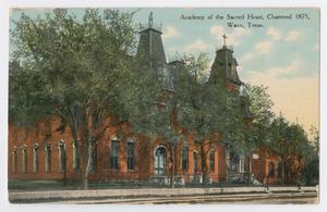 Primary view of object titled '[Academy of the Sacred Heart in Waco]'.
