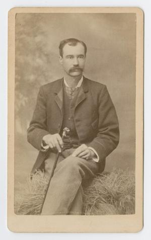 Primary view of object titled '[Portrait of Unknown Man]'.