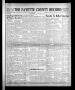 Newspaper: The Fayette County Record (La Grange, Tex.), Vol. 30, No. 77, Ed. 1 F…