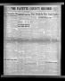 Newspaper: The Fayette County Record (La Grange, Tex.), Vol. 34, No. 15, Ed. 1 T…