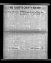 Newspaper: The Fayette County Record (La Grange, Tex.), Vol. 33, No. 41, Ed. 1 T…