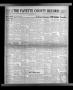 Newspaper: The Fayette County Record (La Grange, Tex.), Vol. 34, No. 13, Ed. 1 T…