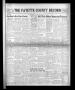 Newspaper: The Fayette County Record (La Grange, Tex.), Vol. 30, No. 87, Ed. 1 F…