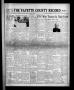 Newspaper: The Fayette County Record (La Grange, Tex.), Vol. 31, No. 15, Ed. 1 T…