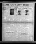 Newspaper: The Fayette County Record (La Grange, Tex.), Vol. 33, No. 91, Ed. 1 T…