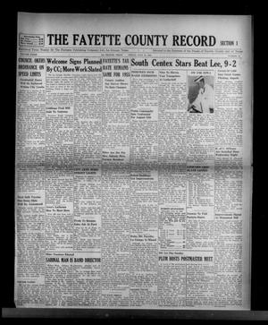 Primary view of object titled 'The Fayette County Record (La Grange, Tex.), Vol. 33, No. 74, Ed. 1 Friday, July 15, 1955'.