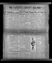 Newspaper: The Fayette County Record (La Grange, Tex.), Vol. 35, No. 22, Ed. 1 T…
