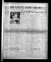 Newspaper: The Fayette County Record (La Grange, Tex.), Vol. 30, No. 42, Ed. 1 T…