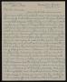 Letter: [Letter from J. D. Jordon to J. H. Parramore, Ferbuary 8, 1914]