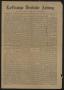 Newspaper: La Grange Deutsche Zeitung. (La Grange, Tex.), Vol. 24, No. 15, Ed. 1…