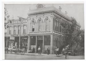 Primary view of object titled '[Street Scene in Colorado City]'.