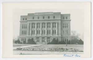 Primary view of object titled '[Photograph of the Winkler County Court House]'.