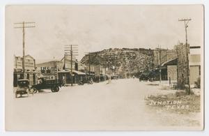 Primary view of object titled '[Street in Junction, Texas]'.