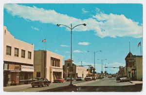 Primary view of object titled '[Canal Street in Carlsbad, New Mexico]'.
