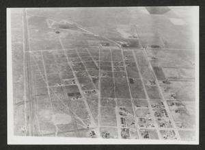 Primary view of object titled '[Aerial View of Midland]'.