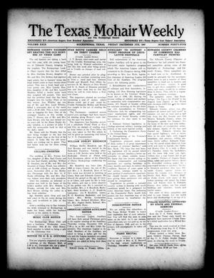 Primary view of object titled 'The Texas Mohair Weekly (Rocksprings, Tex.), Vol. 29, No. 45, Ed. 1 Friday, December 5, 1947'.