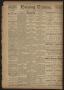 Newspaper: Evening Tribune. (Galveston, Tex.), Vol. 5, No. 208, Ed. 1 Tuesday, S…