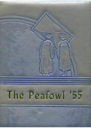 The Peafowl, Yearbook of Peacock High School, 1955