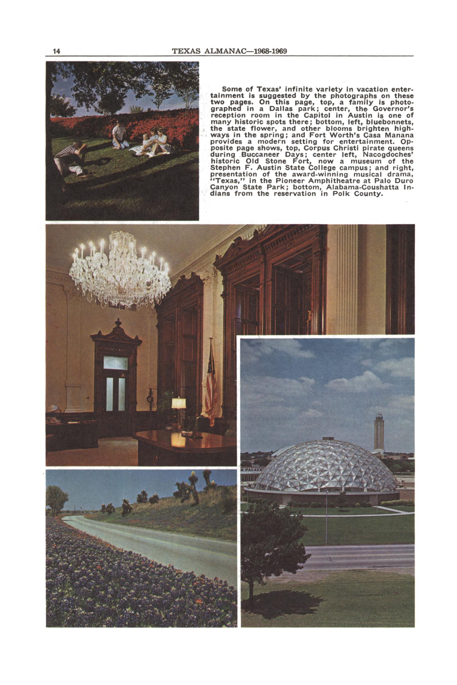Texas Almanac, 1968-1969
                                                
                                                    14
                                                
