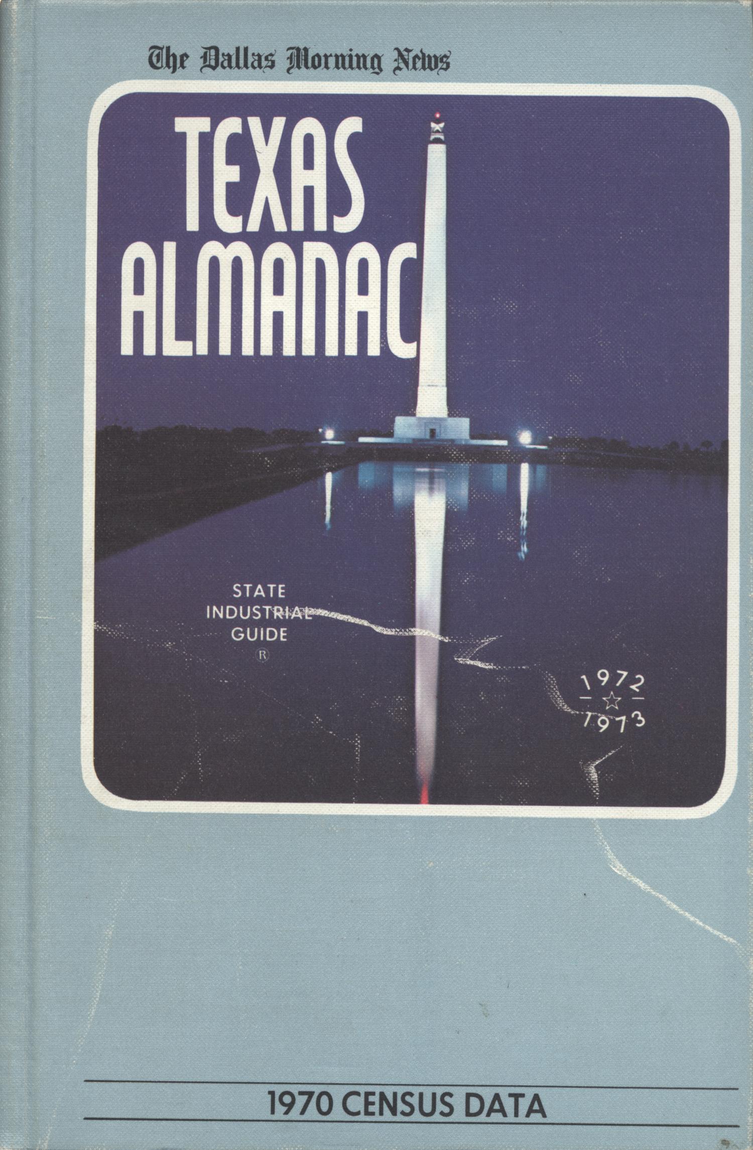 Texas Almanac, 1972-1973
                                                
                                                    Front Cover
                                                